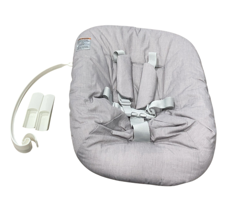 Shop Stokke Tripp Trapp High Chair² with Newborn Set, Natural, Natural with Beige Harness, Grey at GoodBuy Gear