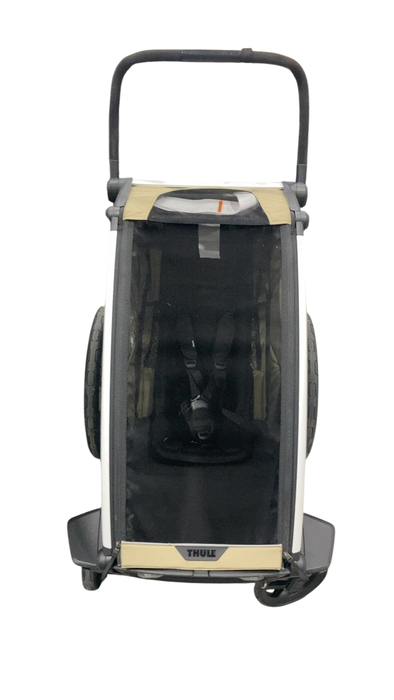 Shop Thule Chariot Cross Bike Trailer Stroller 1 Seat, 2024, Faded Khaki at GoodBuy Gear