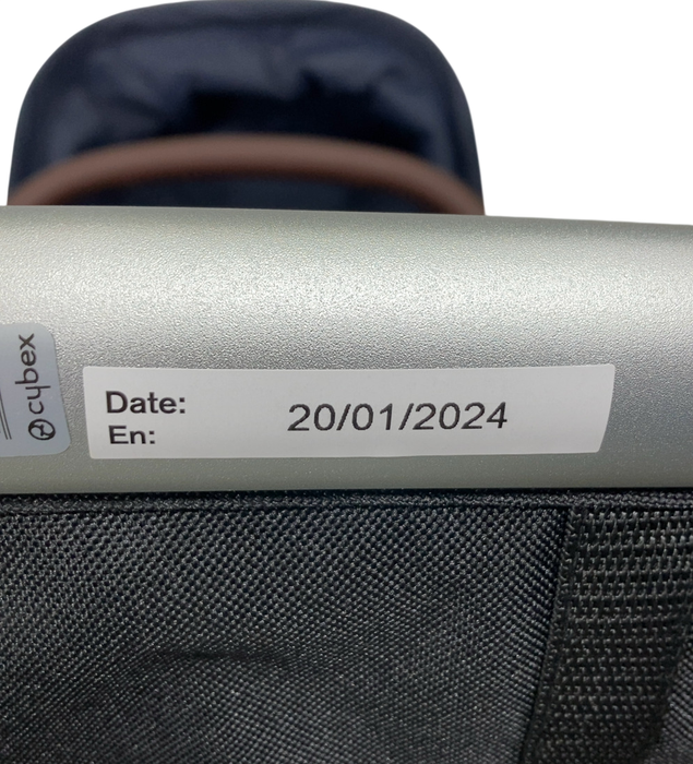 Shop Cybex Gazelle S Modular Stroller, 2024, Ocean Blue, Silver Frame at GoodBuy Gear