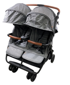 Shop Zoe The Twin V2 Double Stroller, 2024, Luxe Grey at GoodBuy Gear