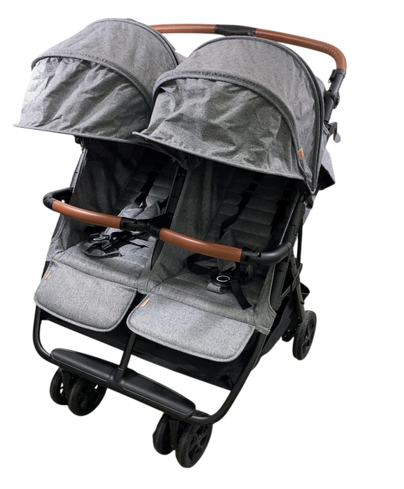 Shop Zoe The Twin V2 Double Stroller, 2024, Luxe Grey at GoodBuy Gear