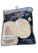 Shop Halo Sleepsack Swaddle Plushy Dot Velboa, Cream, Newborn at GoodBuy Gear