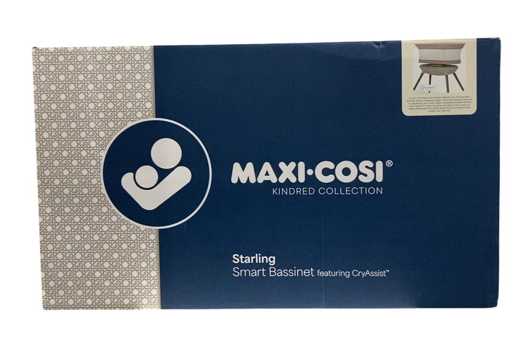 Shop Maxi-Cosi Starling Smart Bassinet, Natural Heritage at GoodBuy Gear