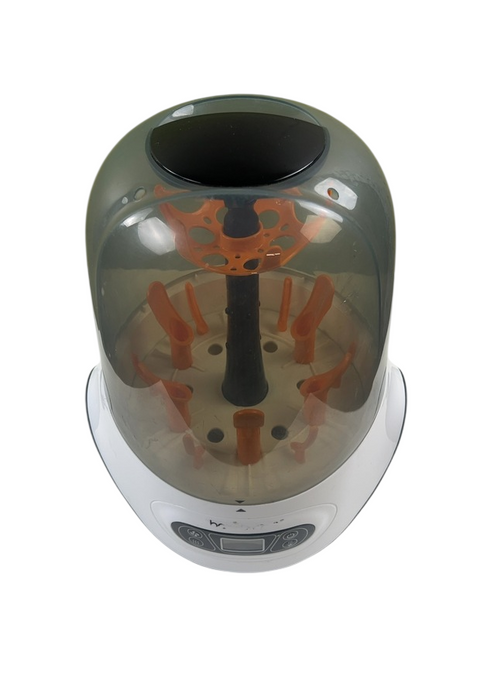 Shop Baby Brezza One Step Baby Bottle Sanitizer and Dryer (Steam Sterilizer), White on Black at GoodBuy Gear