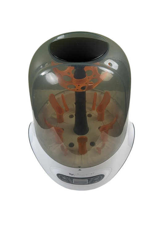 Shop Baby Brezza One Step Baby Bottle Sanitizer and Dryer (Steam Sterilizer), White on Black at GoodBuy Gear