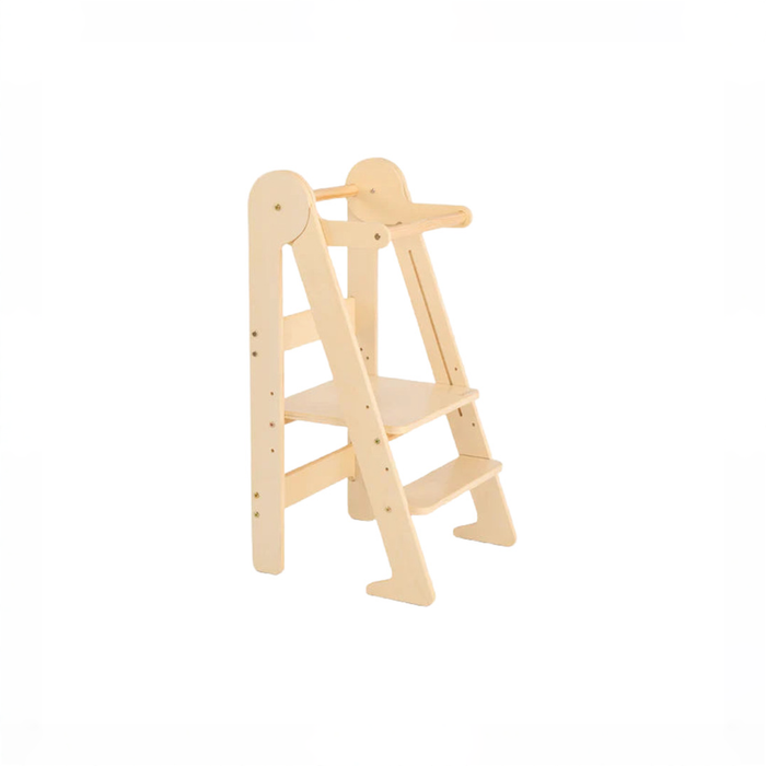Shop Piccalio Foldable Helper Tower, Natural at GoodBuy Gear