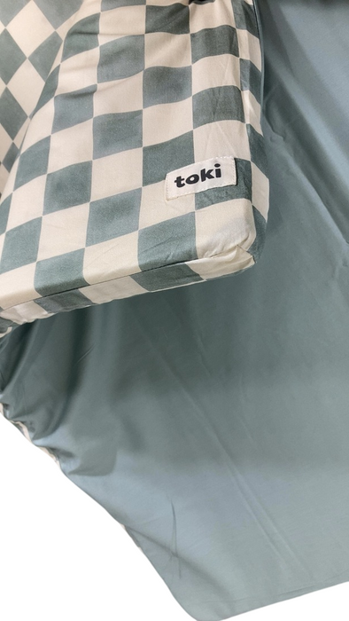 Shop Toki Kids Mega Padded Play Mat 55" x 55", Checker  Matcha at GoodBuy Gear