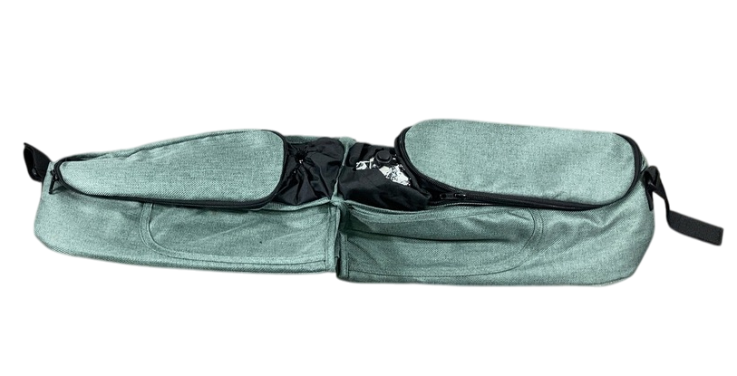 Zoe Double Stroller Organizer, Forest