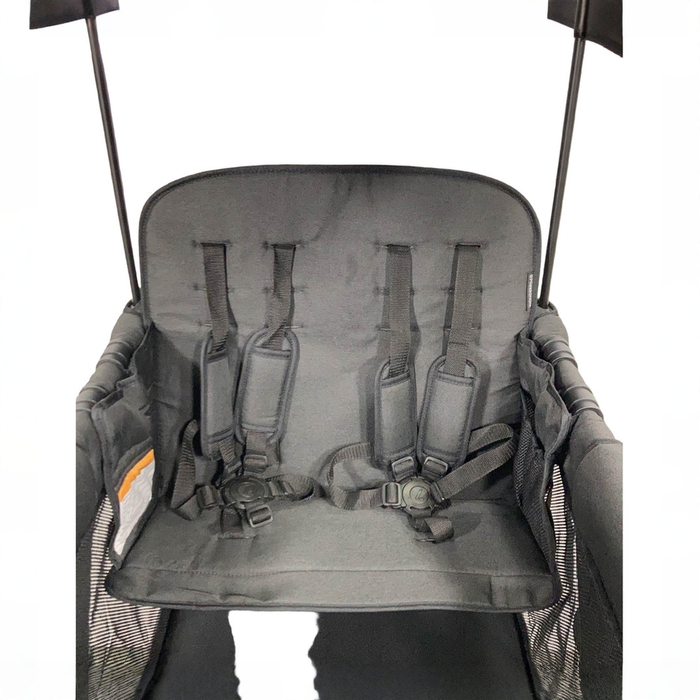 Shop Wonderfold W4 Multifunctional Quad Stroller Wagon, 2021, Charcoal Gray at GoodBuy Gear