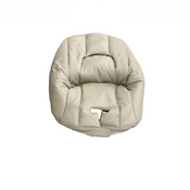 Shop Lalo The Chair with Cushion, Coconut, Leather Mono Coconut, White at GoodBuy Gear