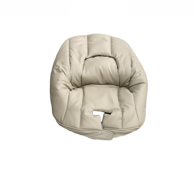 Shop Lalo The Chair with Cushion, Coconut, Leather Mono Coconut, White at GoodBuy Gear