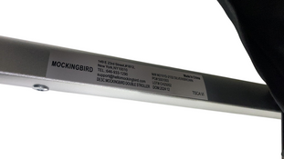 Shop Mockingbird Single to Double 2.0 Stroller, Black, Windowpane, Silver With Penny Leather, 2024 at GoodBuy Gear