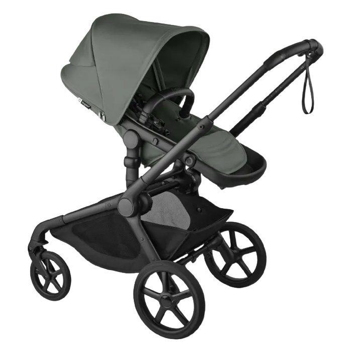 Shop Bugaboo Kangaroo Single To Double Stroller, 2026, Black, Forest Green, Forest Green at GoodBuy Gear