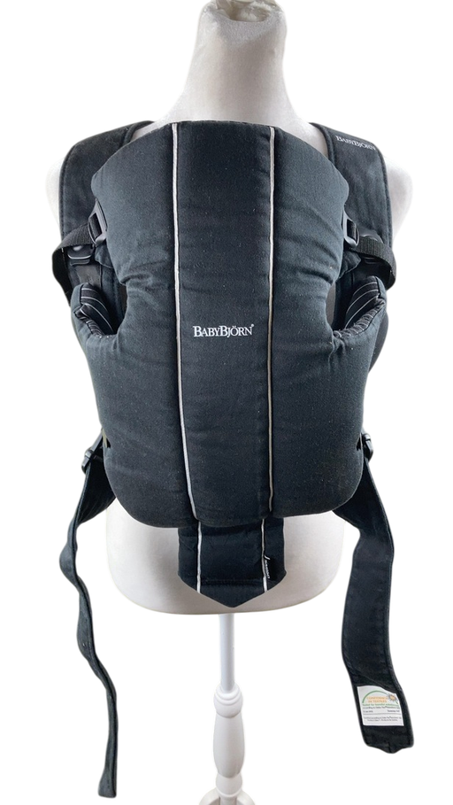 Shop BabyBjorn Original Baby Carrier, Black, Cotton at GoodBuy Gear