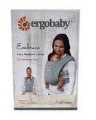 secondhand Ergobaby Embrace Baby Carrier, Jade