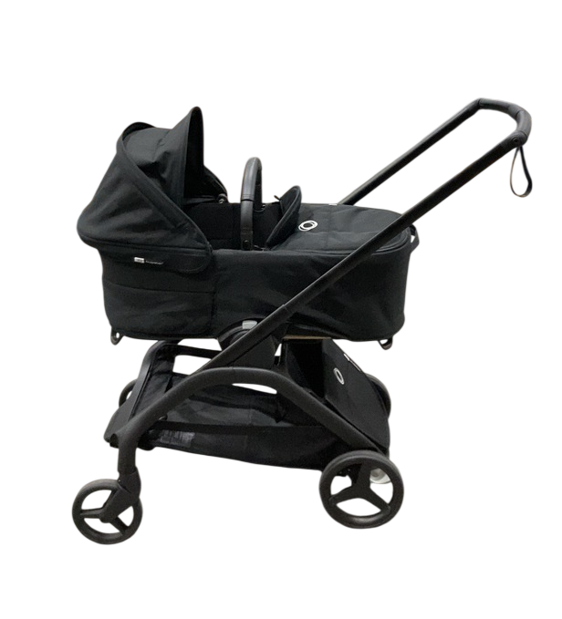 Bugaboo Dragonfly Bassinet and Seat Stroller, 2025, Black, Midnight Bl