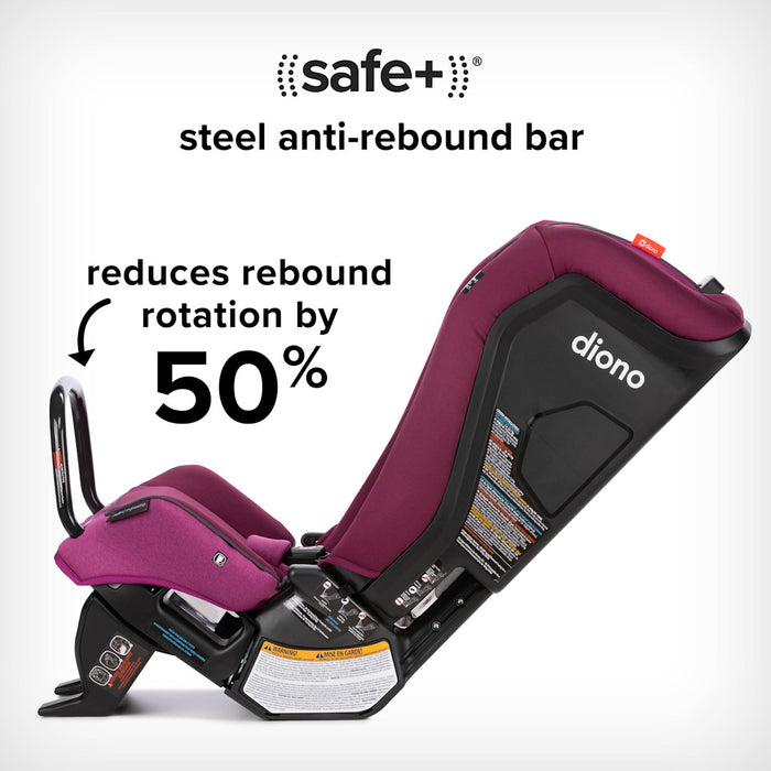 Diono Radian 3R SafePlus Convertible Car Seat, 2023, Purple Plum