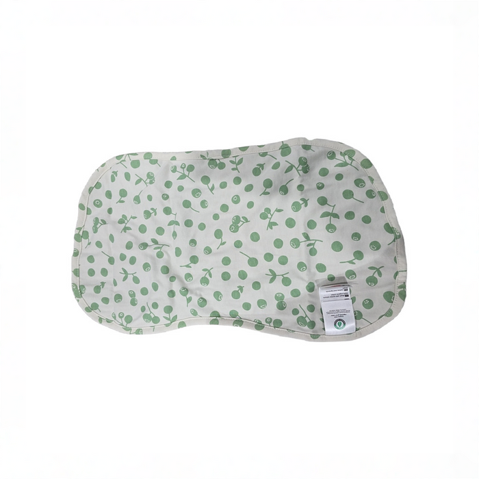 Shop Stokke Muslin Burp Cloth, Sage Green Berries at GoodBuy Gear