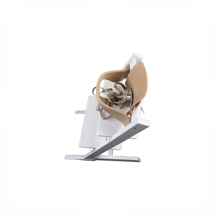 Shop DRAFT - Stokke Tripp Trapp High Chair with Baby Set and Tray, Natural, White at GoodBuy Gear