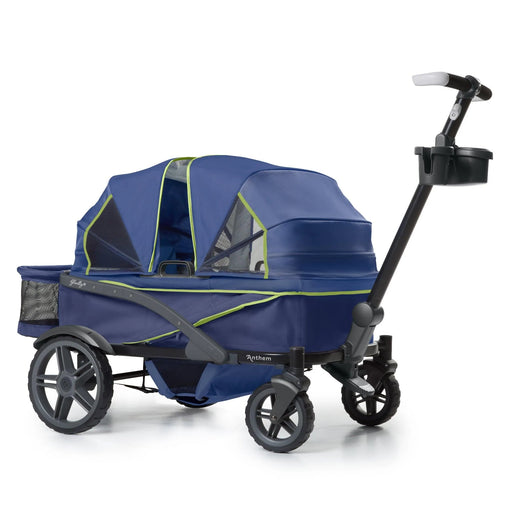 Shop Gladly Family Anthem4 Classic 4 Seater All Terrain Wagon Stroller, Neon Indigo at GoodBuy Gear
