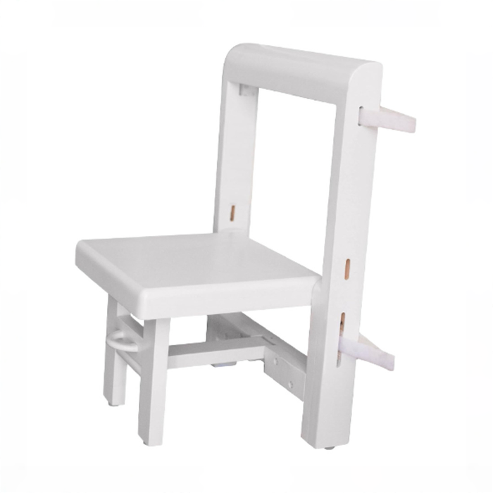 Shop Busy Kids Fold 'N Store Step Stool, White at GoodBuy Gear