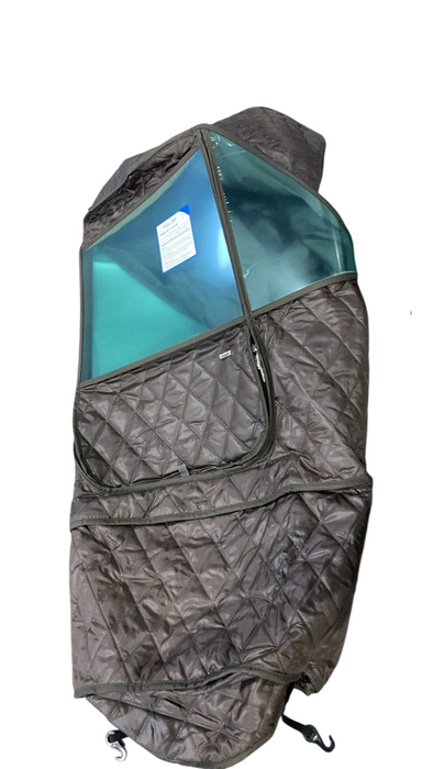 Shop Manito Castle Beta Stroller Weather Shield, Choco Brown at GoodBuy Gear