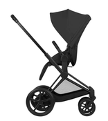 Shop Cybex E-PRIAM Electric Stroller, 2024, Matt Black, Sepia Black, with Battery at GoodBuy Gear