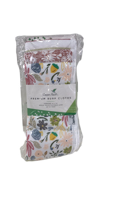 Shop Copper Pearl Premium Burp Cloths, Olive at GoodBuy Gear