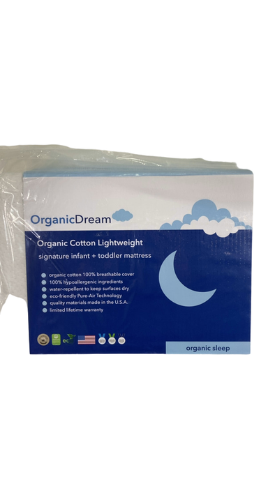 Shop Organic Dream Organic Cotton 2-Stage Lightweight Ultra Crib Mattress at GoodBuy Gear