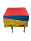 Shop Folding Gym Mat, 64lx14w, Red,Blue,Yellow at GoodBuy Gear