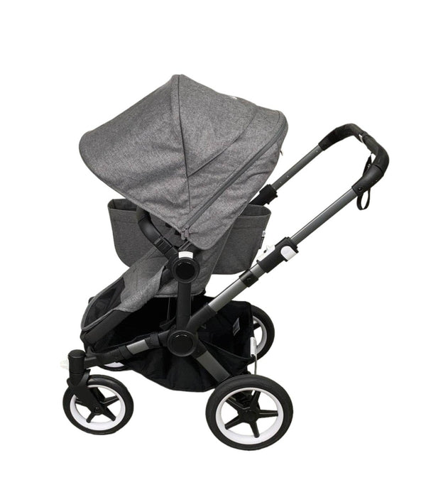 Bugaboo Donkey 5 Stroller Mono, Grey Melange, Grey Melange, Graphite, 2023