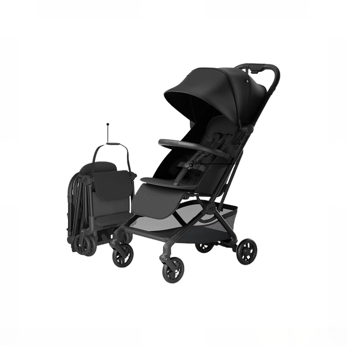 Shop Mompush Velo Lightweight Travel Stroller, 2025, Black at GoodBuy Gear