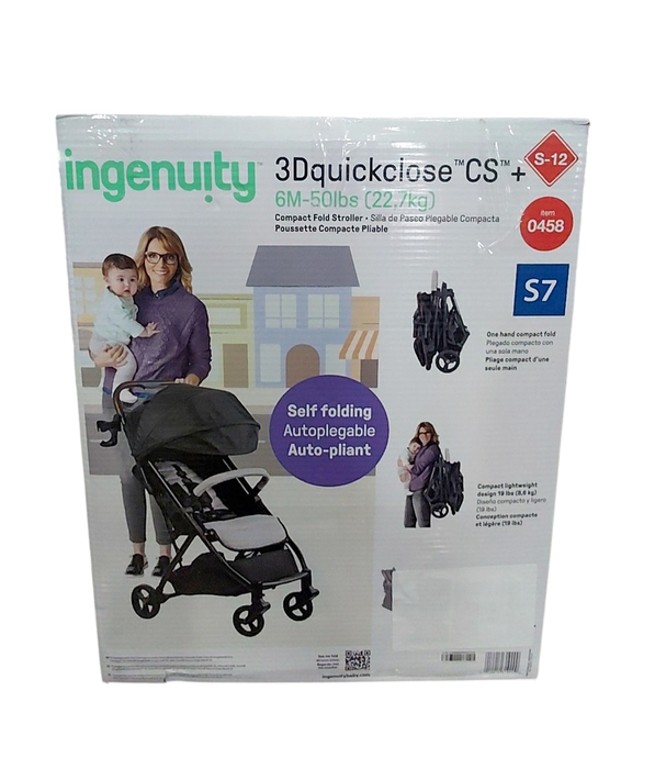 Shop Ingenuity 3Dquickclose CS+ Compact Fold Stroller, Grey at GoodBuy Gear