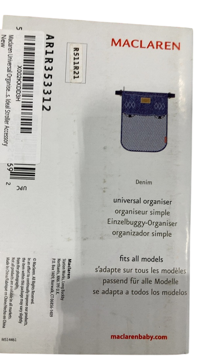 Shop MacLaren Universal Organizer, Denim Blue at GoodBuy Gear