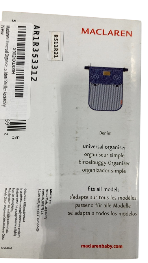 Shop MacLaren Universal Organizer, Denim Blue at GoodBuy Gear