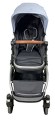 Shop Mockingbird Single to Double 2.0 Stroller, 2024, Silver With Penny Leather, Sky, Watercolor Drops at GoodBuy Gear