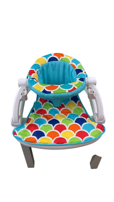 Shop Fisher Price Premium Sit-Me-Up Floor Seat with Toy Tray, Happy Hills at GoodBuy Gear