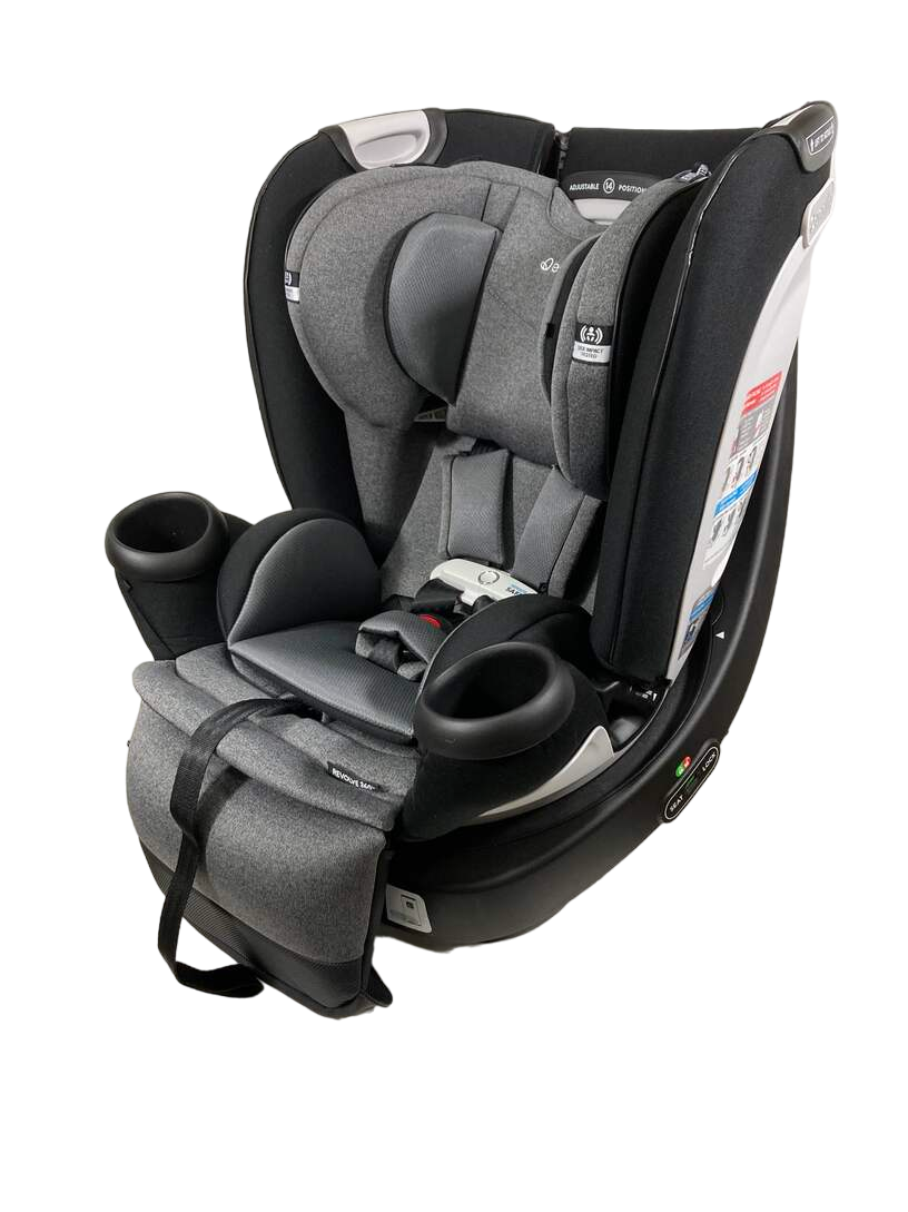 Evenflo Gold Revolve 360 Extend All-in-one Rotational Car Seat With  SensorSafe, Moonstone, 2023