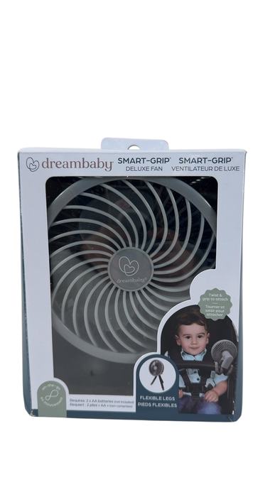 Shop Dreambaby Smart Grip Deluxe Fan, Grey at GoodBuy Gear