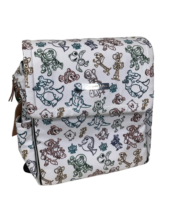 used Petunia Pickle Bottom Boxy Backpack Diaper Bag, Disney and pixar playday