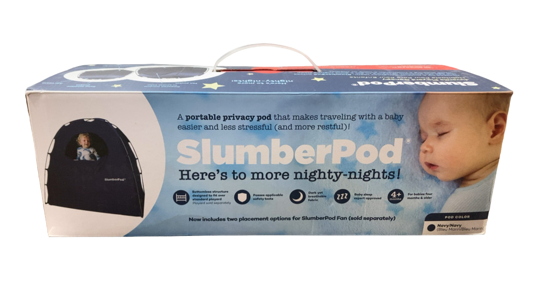 Shop SlumberPod 3.0 Sleep Canopy with Fan, Navy at GoodBuy Gear