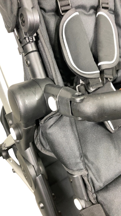 Shop Mockingbird Single to Double 2.0 Stroller, 2024, Black, Silver With Penny Leather, Watercolor Drops at GoodBuy Gear