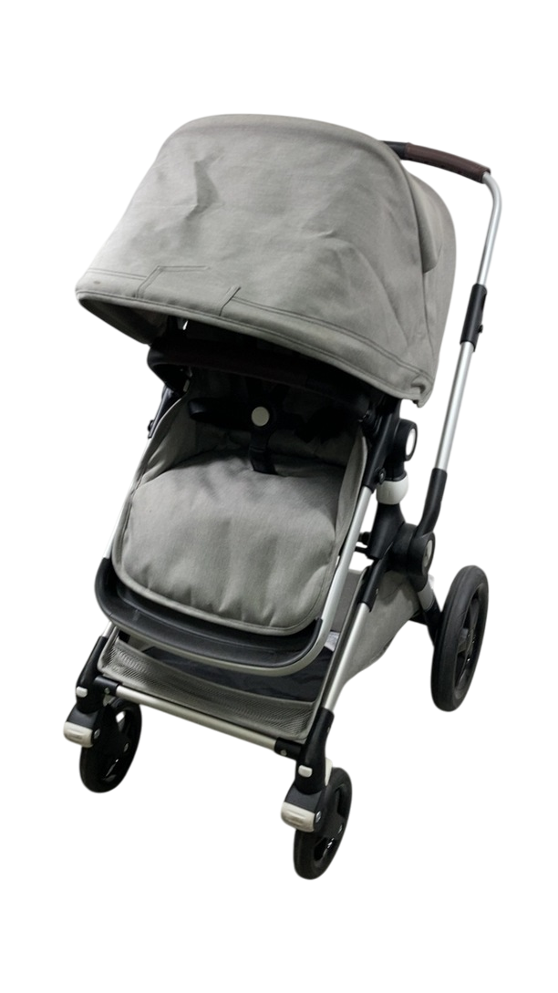 Bugaboo Lynx Stroller, 2019, Aluminum, Mineral Light Grey, Mineral Light Grey