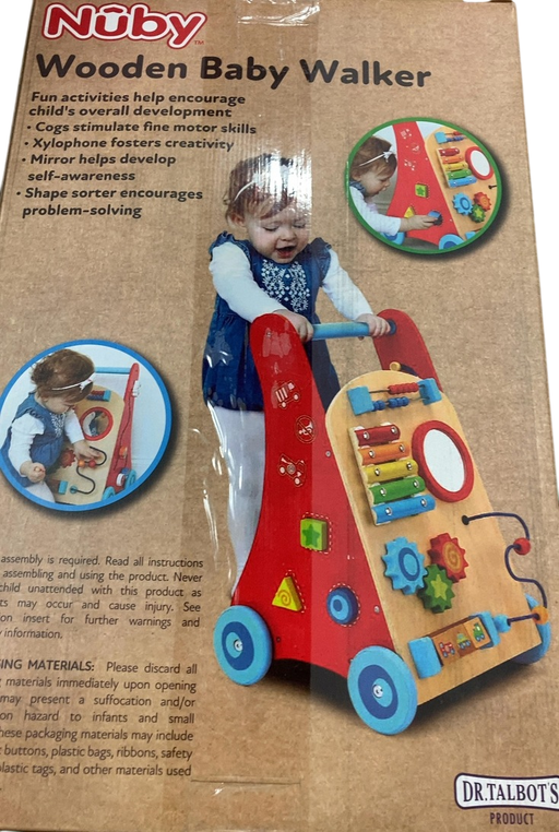 Nuby Wooden Baby Walker