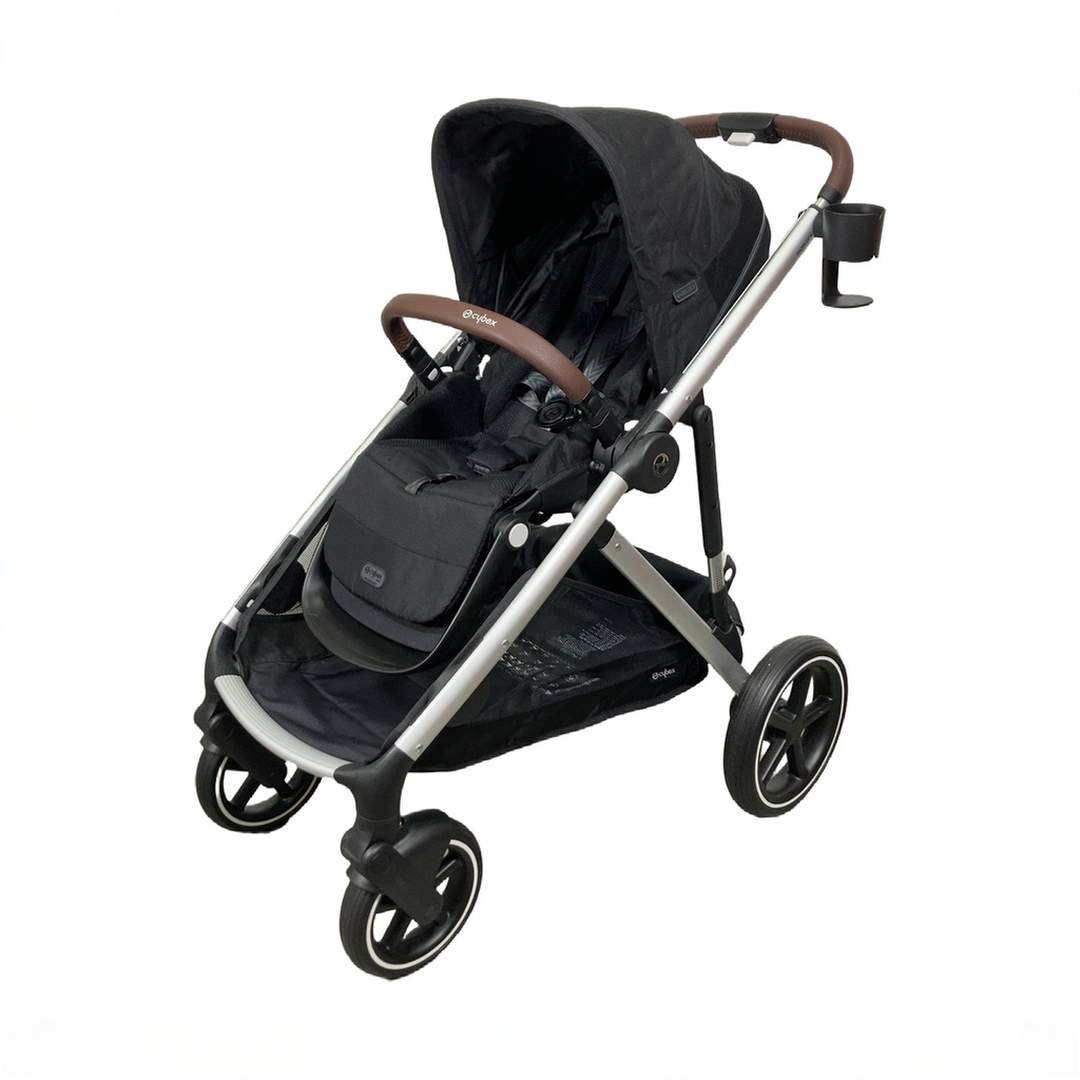 Cybex Gazelle S Stroller Moon Black/Silver Frame