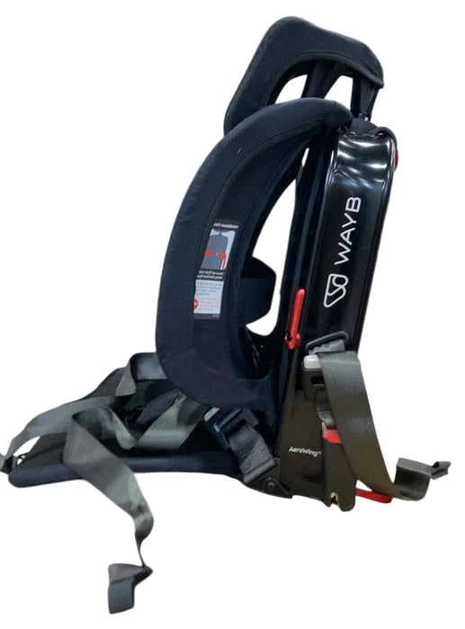WAYB Pico Portable Car Seat Bundle, 2025, Jet, with Carry Bag