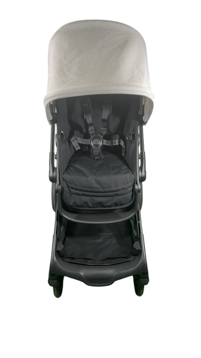 Shop Bugaboo Kangaroo Single To Double Stroller, 2024, Black, Midnight Black, Misty White at GoodBuy Gear