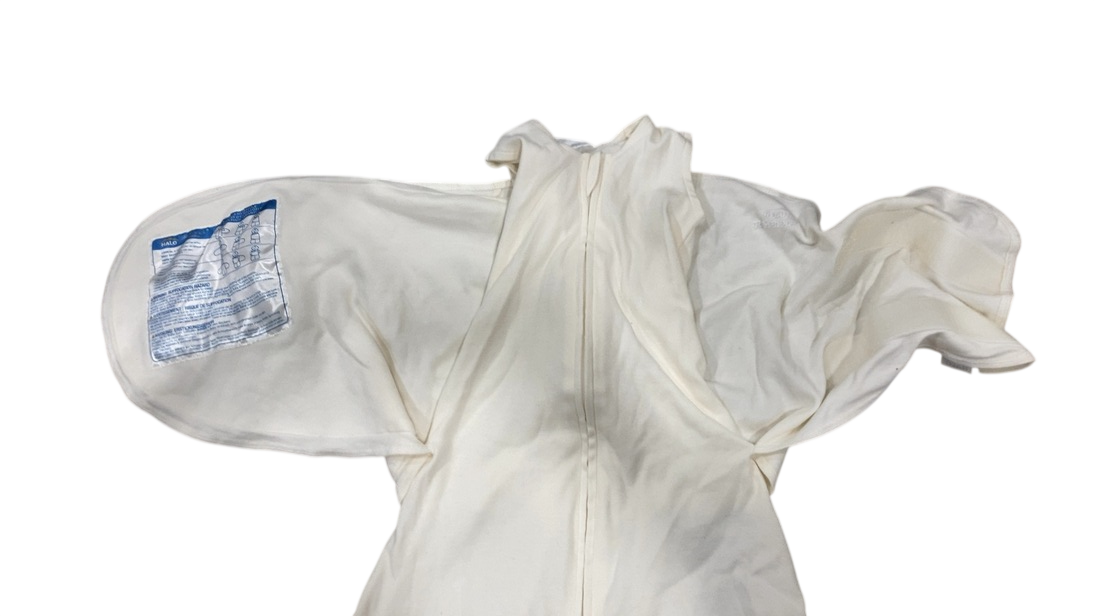 Shop Halo SleepSack Swaddle, Cream, Newborn at GoodBuy Gear