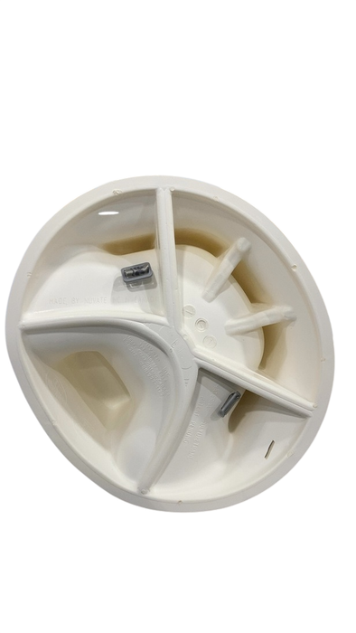Shop Upseat Baby Floor & Booster Seat with Tray, Coconut (White) at GoodBuy Gear