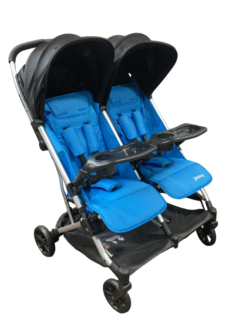 Joovy Kooper X2 Double Stroller, 2022, Blue